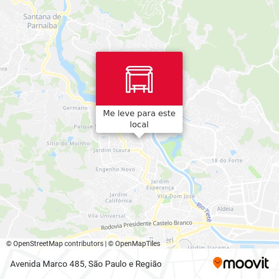 Avenida Marco 485 mapa