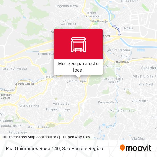 Rua Guimarães Rosa 140 mapa