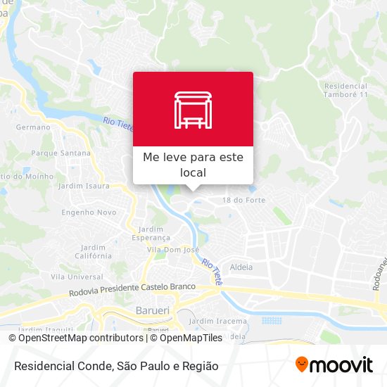 Residencial Conde mapa
