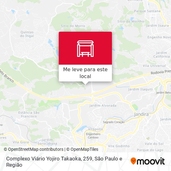 Complexo Viário Yojiro Takaoka, 259 mapa