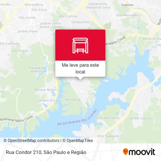 Rua Condor 210 mapa