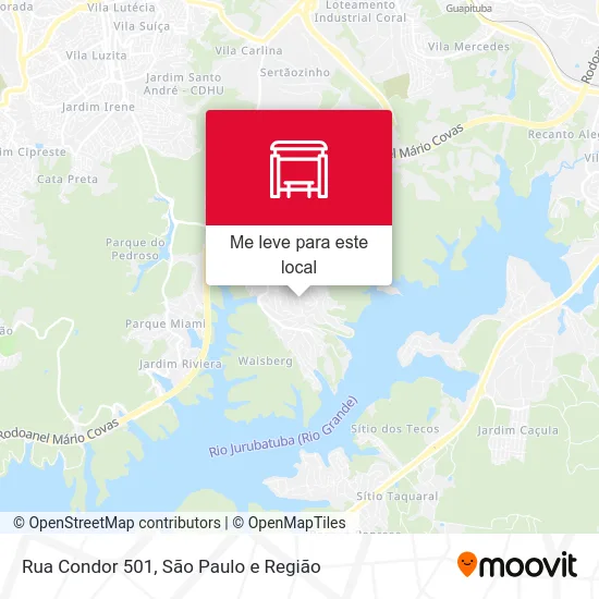Rua Condor 501 mapa
