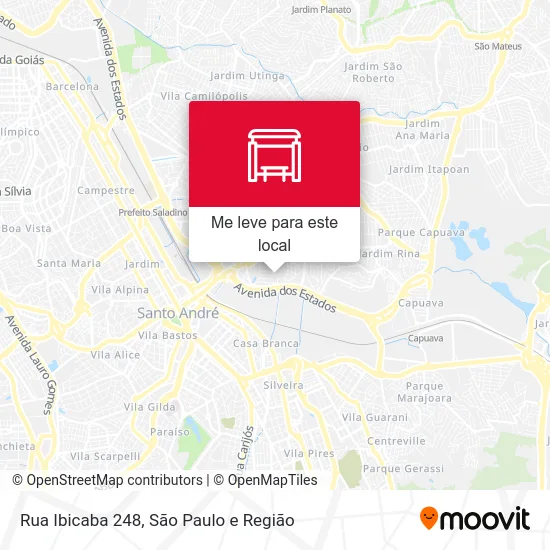 Rua Ibicaba 248 mapa