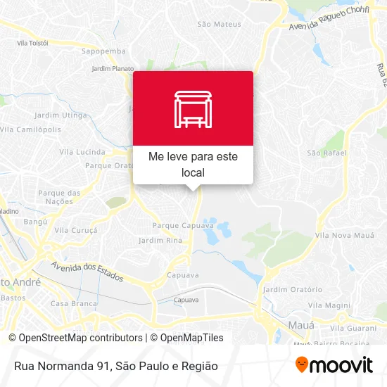 Rua Normanda 91 mapa