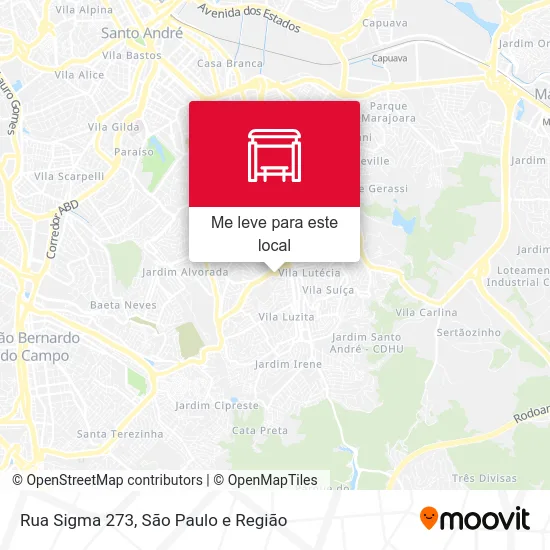 Rua Sigma 273 mapa