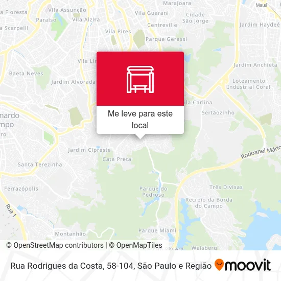 Rua Rodrigues da Costa, 58-104 mapa