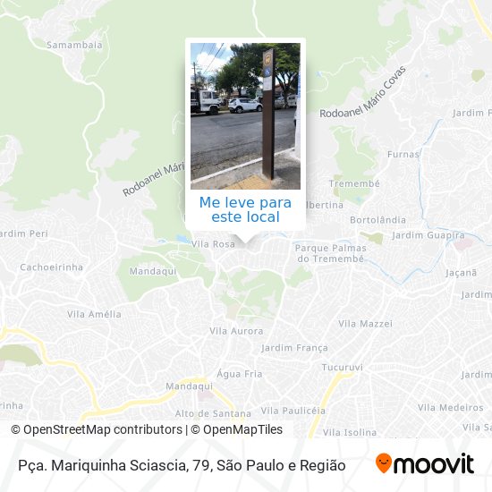 Pça. Mariquinha Sciascia, 79 mapa