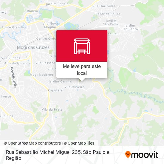 Rua Sebastião Michel Miguel 235 mapa