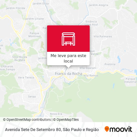 Avenida Sete De Setembro 80 mapa