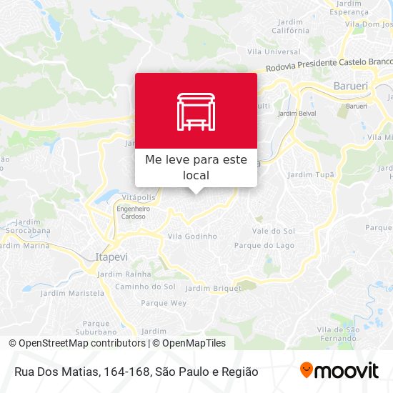 Rua Dos Matias, 164-168 mapa