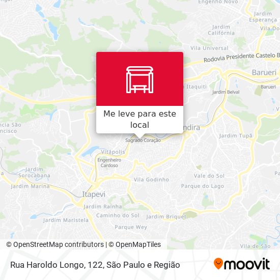 Rua Haroldo Longo, 122 mapa