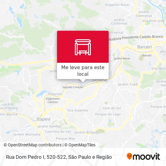 Rua Dom Pedro I, 520-522 mapa