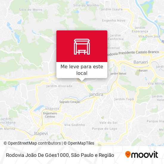 Rodovia João De Góes1000 mapa