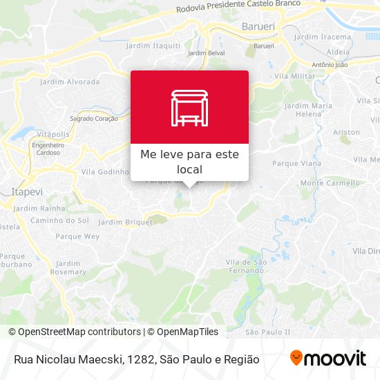 Rua Nicolau Maecski, 1282 mapa