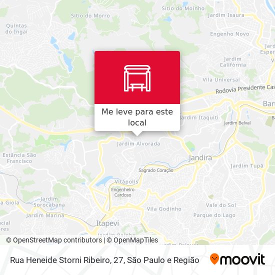 Rua Heneide Storni Ribeiro, 27 mapa
