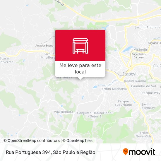 Rua Portuguesa 394 mapa