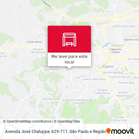 Avenida José Chaluppe, 629-711 mapa