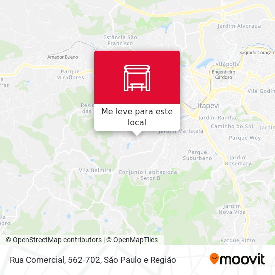 Rua Comercial, 562-702 mapa