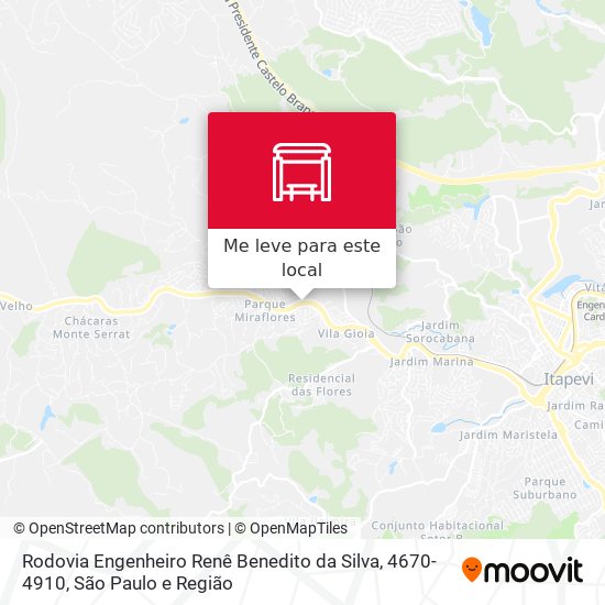 Rodovia Engenheiro Renê Benedito da Silva, 4670-4910 mapa