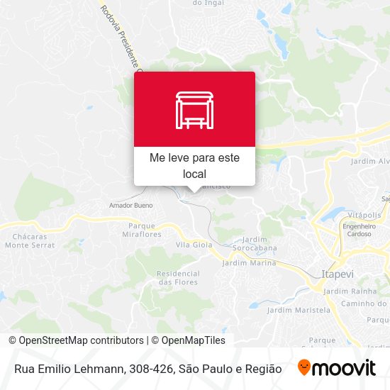 Rua Emilio Lehmann, 308-426 mapa