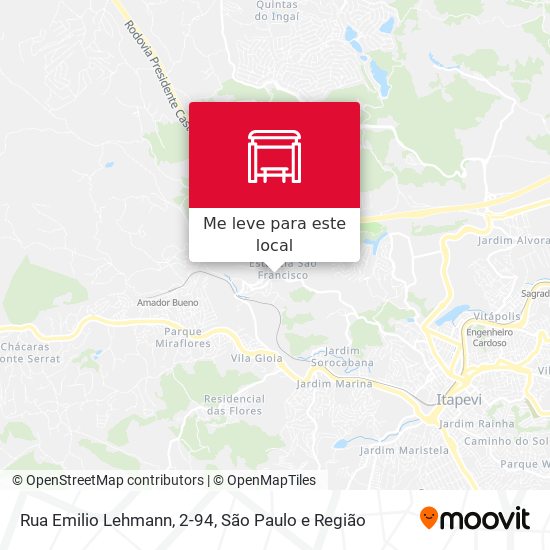 Rua Emilio Lehmann, 2-94 mapa