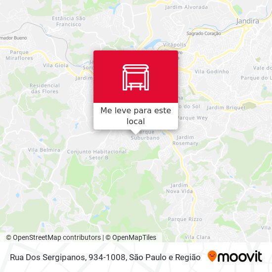 Rua Dos Sergipanos, 934-1008 mapa