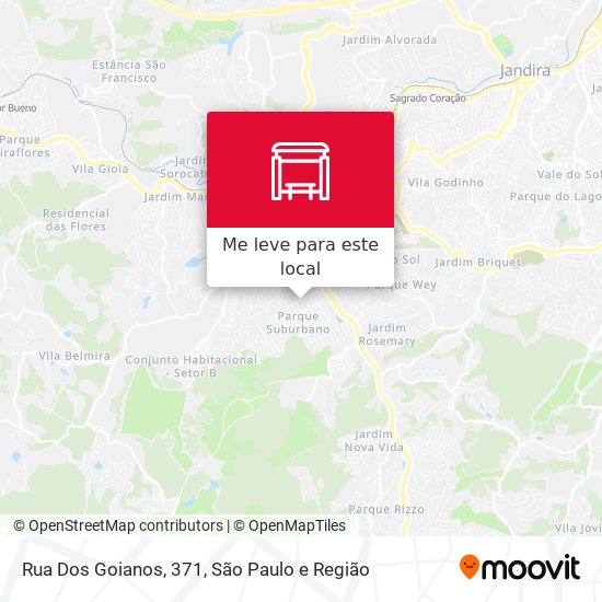 Rua Dos Goianos, 371 mapa