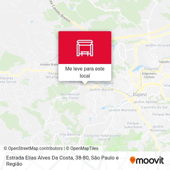 Estrada Elías Alves Da Costa, 38-80 mapa