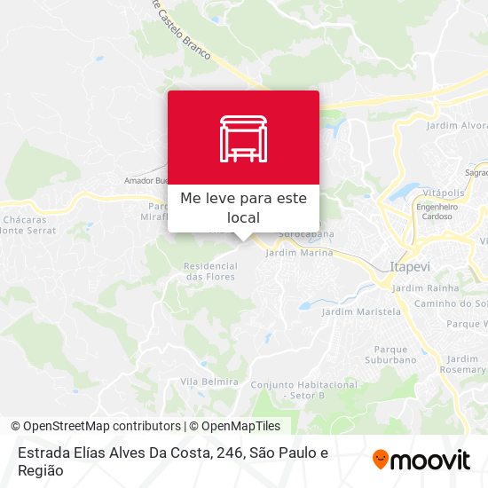 Estrada Elías Alves Da Costa, 246 mapa