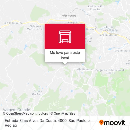 Estrada Elías Alves Da Costa, 4000 mapa