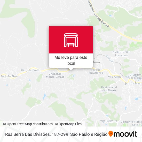 Rua Serra Das Divisões, 187-299 mapa