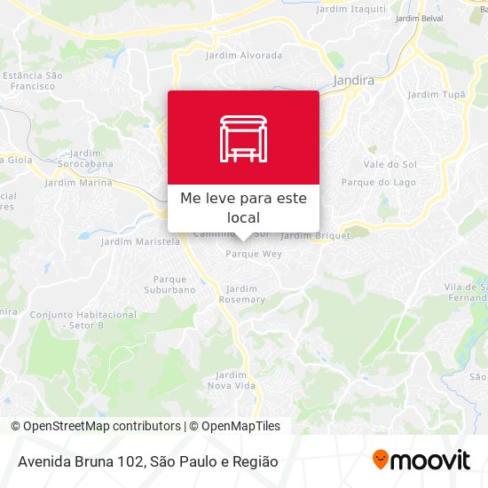 Avenida Bruna 102 mapa
