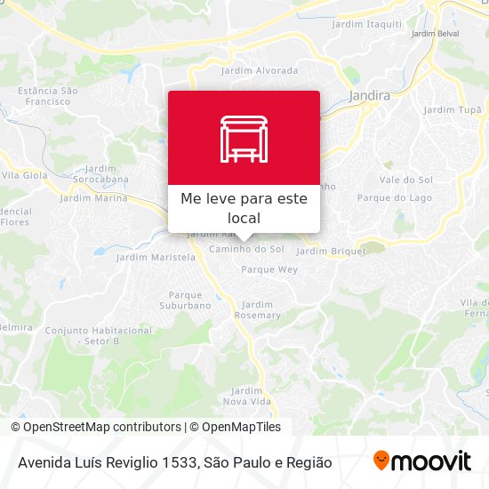 Avenida Luís Reviglio 1533 mapa