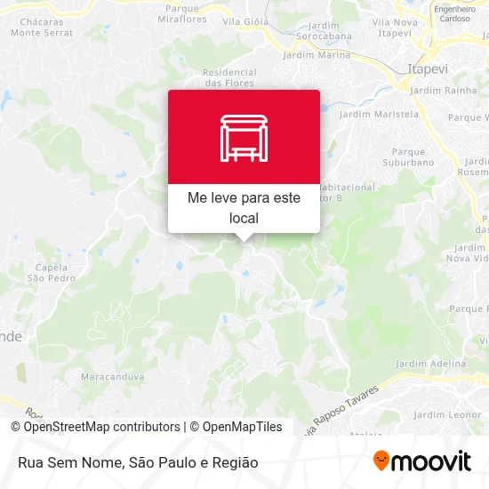 Rua Sem Nome mapa