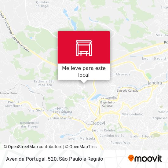 Avenida Portugal, 520 mapa