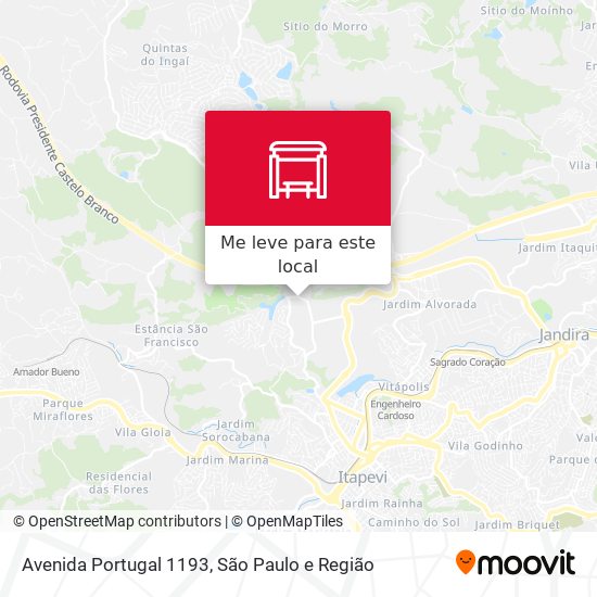 Avenida Portugal 1193 mapa