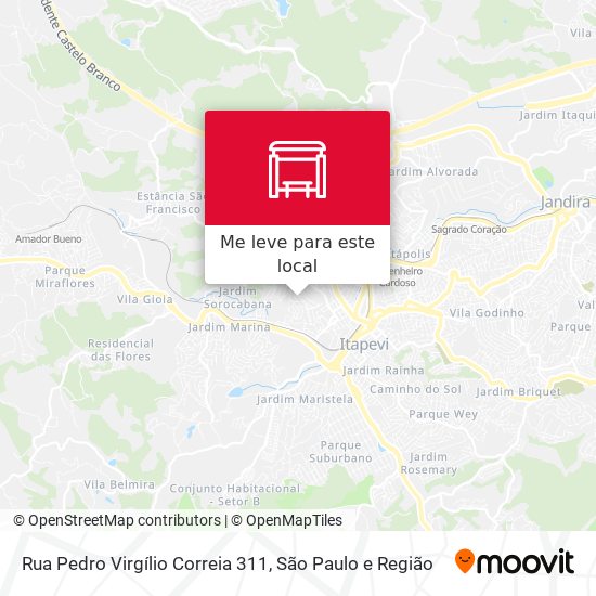 Rua Pedro Virgílio Correia 311 mapa