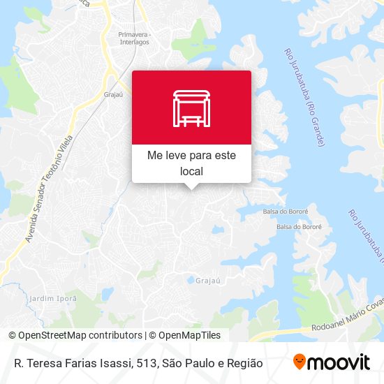 R. Teresa Farias Isassi, 513 mapa