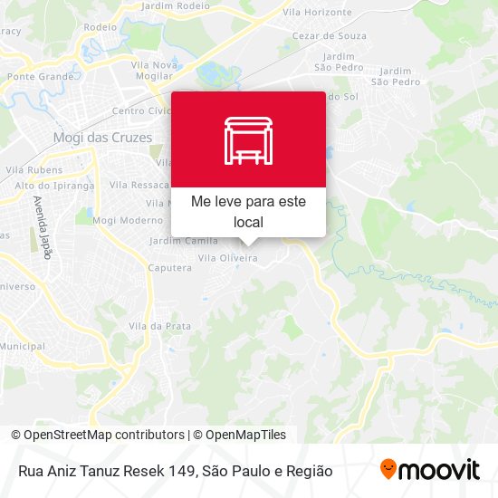 Rua Aniz Tanuz Resek 149 mapa