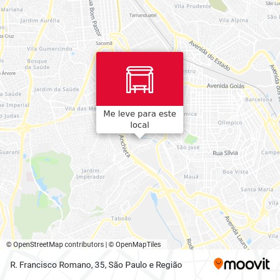 R. Francisco Romano, 35 mapa