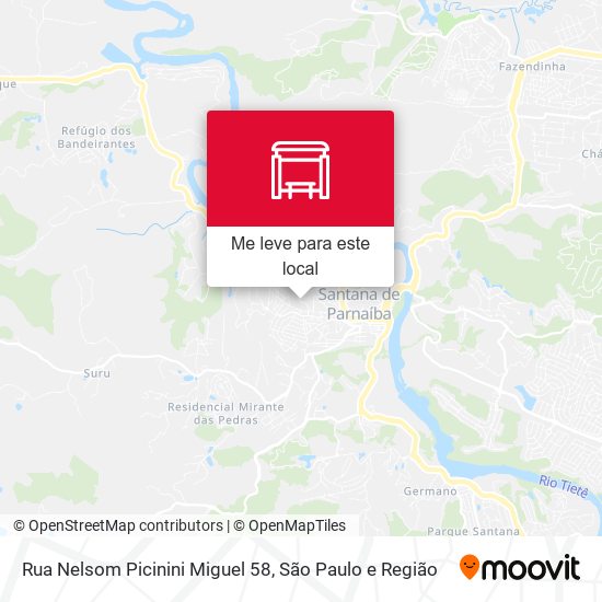 Rua Nelsom Picinini Miguel 58 mapa