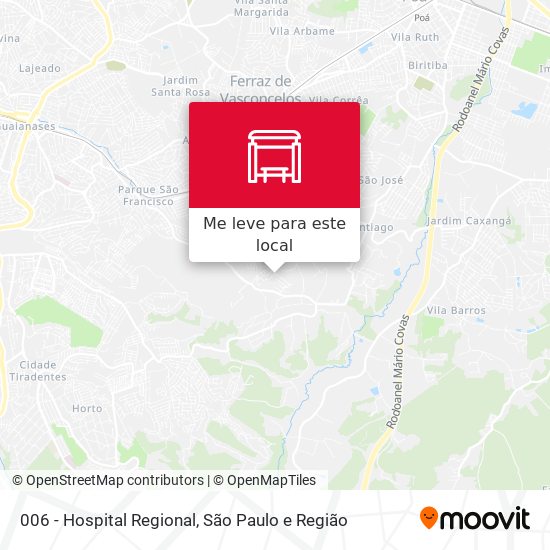 006 - Hospital Regional mapa