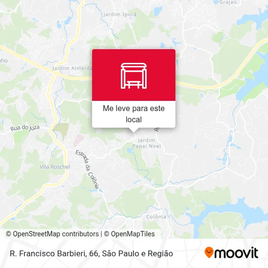 R. Francisco Barbieri, 66 mapa