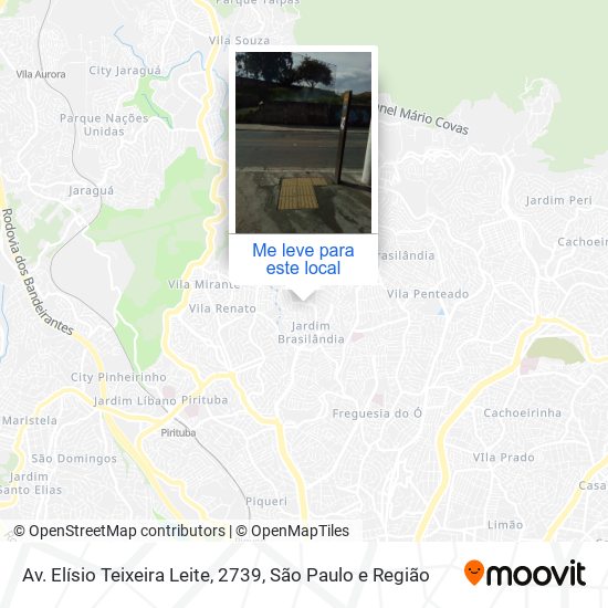 Av. Elísio Teixeira Leite, 2739 mapa