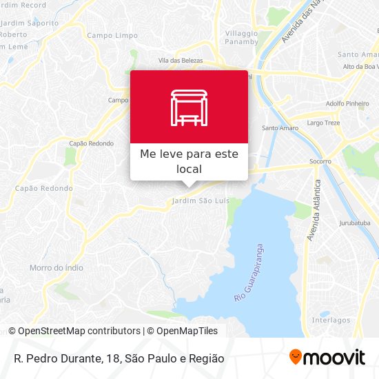 R. Pedro Durante, 18 mapa