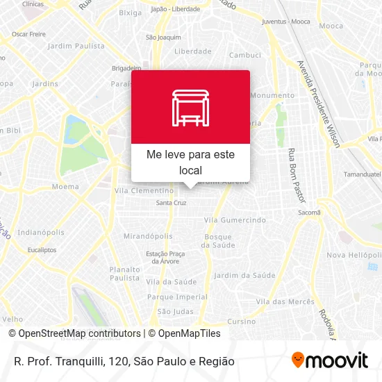 R. Prof. Tranquilli, 120 mapa