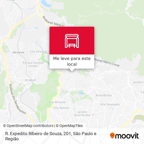 R. Expedito Ribeiro de Souza, 201 mapa