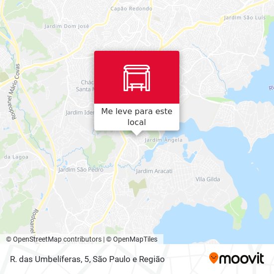 R. das Umbelíferas, 5 mapa