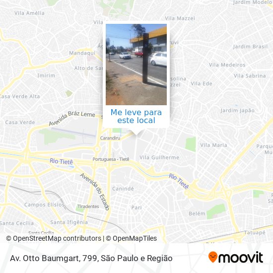 Av. Otto Baumgart, 799 mapa