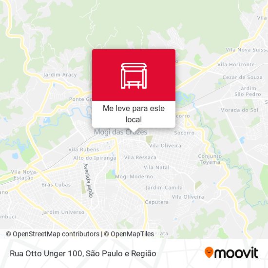 Rua Otto Unger 100 mapa